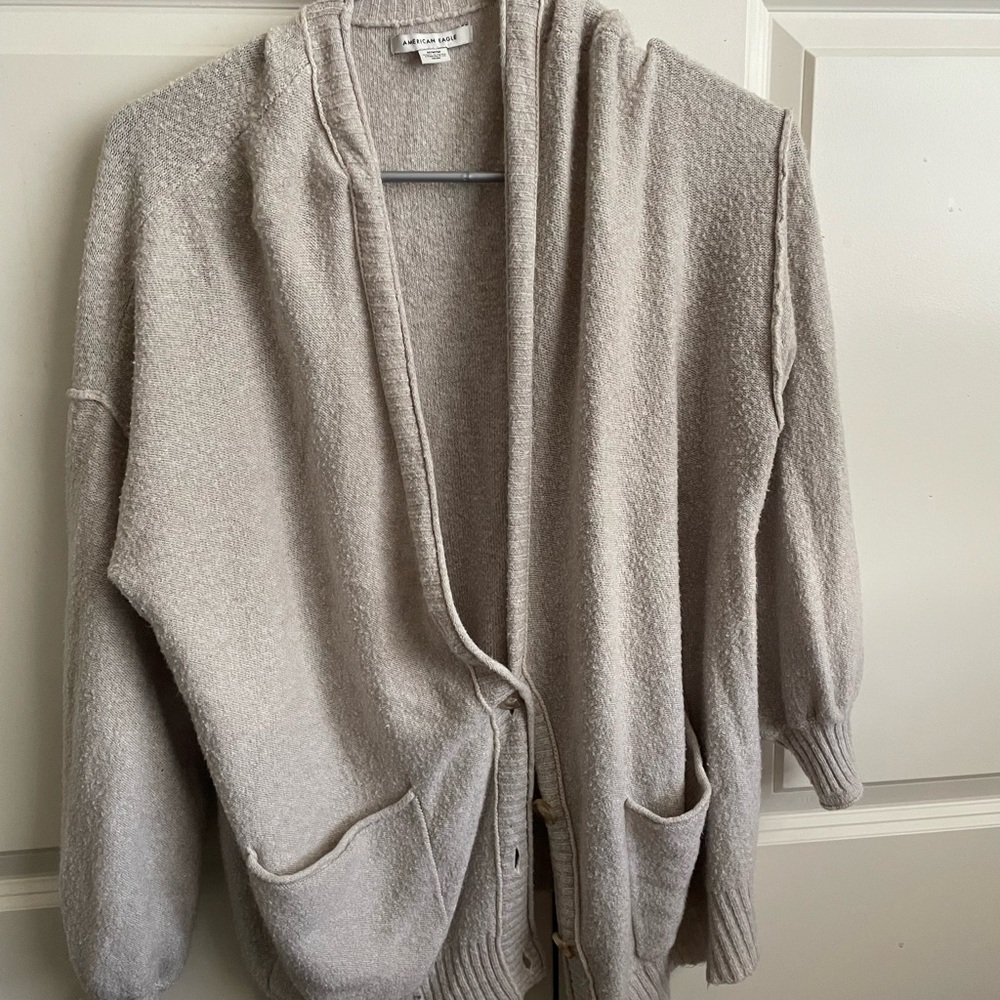 Eileen Fisher Women's Cardigan in Soft Beige